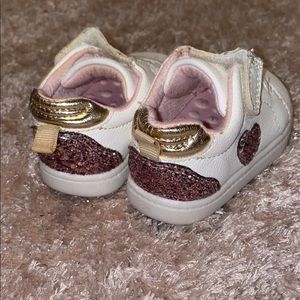 Infant Heart hard bottom shoes